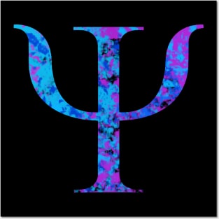 Psychology Symbol I Love Psychology Letter Psi Posters and Art